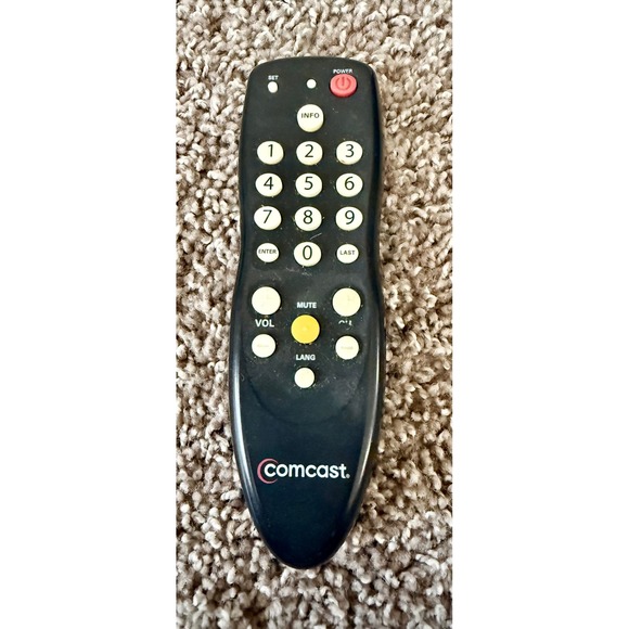 Comcast Other - Comcast Remote Control Universal Black Replacement Cable TV Accessory